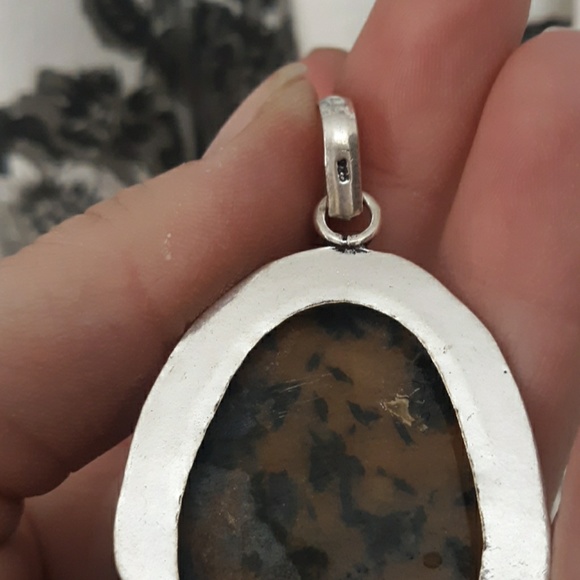 New Green Tourmaline 925 Silver Pendant. - Picture 8 of 8